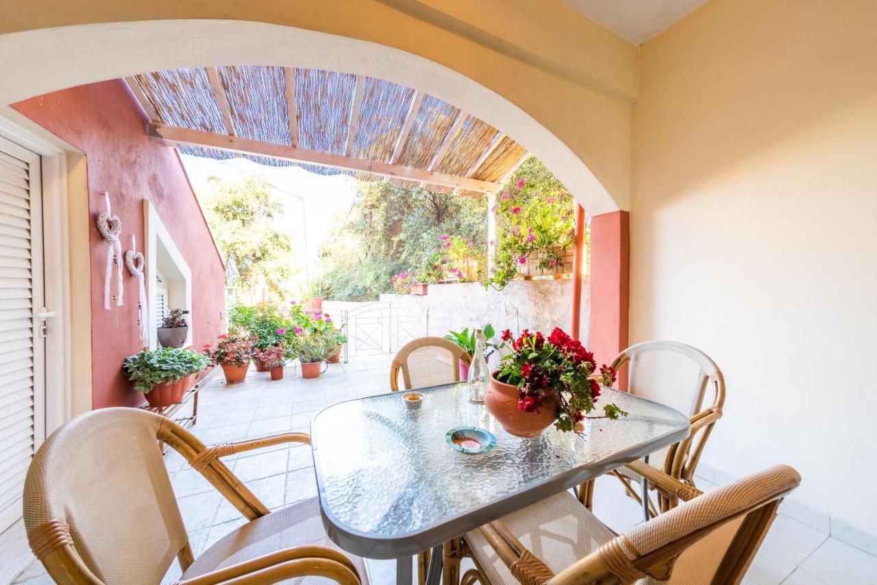 Ferienwohnung Helen Corfu House Exterior foto